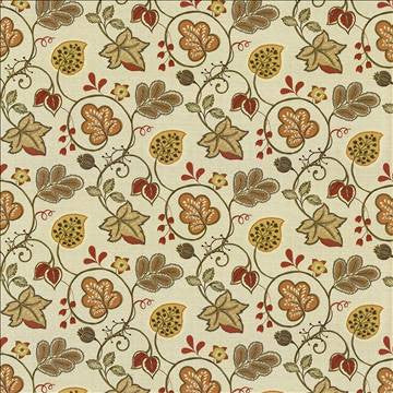 Darjeeling Harvest by Kasmir Designer Fabric 5063 100% Cotton PAKISTAN 15,000 Wyzenbeek Double Rubs H: 27 inches, V: 25 2/8 inches 54 - 55 - Swanky Fabrics - Kasmir