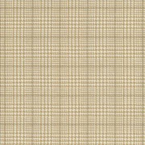 Kasmir Fabric Dashing Plaid Cream