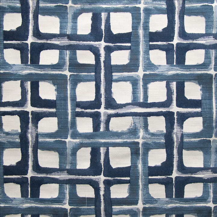 Davoli Indigo  by Kasmir Designer Fabric 1477 100% Polyester  CHINA  </p><p>Repeat: Horizontal: 14 7/8 inches and Vertical: 13 7/8 inches 59  - Swanky Fabrics -