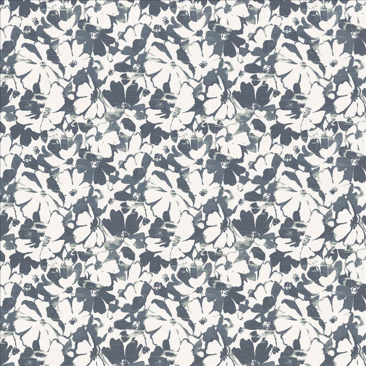 Dayflower Blue Water by Kasmir Designer Fabric 1467 100% Cotton
 USA 51,000 Wyzenbeek Double Rubs </p><p>Repeat: Horizontal: 13 3/8 inches and Vertical: 13 3/8 inches 54 - Swanky Fabrics -