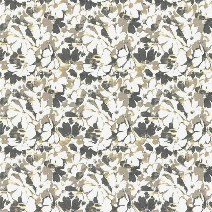 Dayflower Grey by Kasmir Designer Fabric 1466 100% Cotton
 USA 51,000 Wyzenbeek Double Rubs </p><p>Repeat: Horizontal: 13 3/8 inches and Vertical: 13 3/8 inches 54 - Swanky Fabrics -
