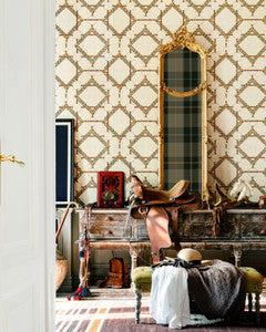 Mind the Gap Wallpaper Mind The Gap   DECORATIVE HARNESS Taupe   (WP30105)