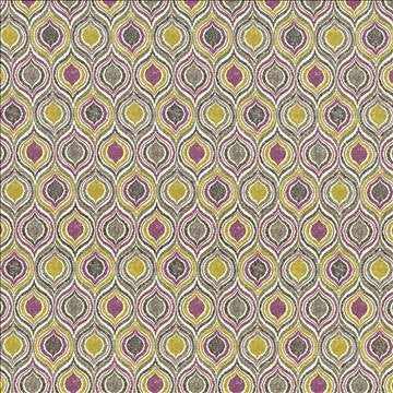 Deleece Purple Haze by Kasmir Designer Fabric 5071 100% Cotton PAKISTAN 15,000 Wyzenbeek Double Rubs H: 6 6/8 inches, V: 13 4/8 inches 54 - 55 - Swanky Fabrics - Kasmir