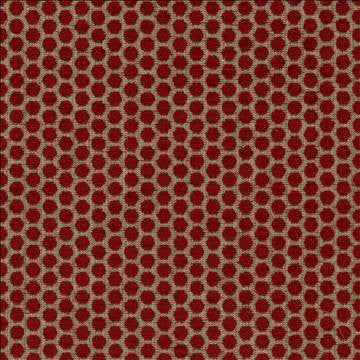 Delightful Dots Lipstick by Kasmir Designer Fabric 1440 42% Acrylic 33% Polyester 25% Cotton TURKEY 31,000 Martindale Cycles H: 1 inches, V: 5/8 inches 54 - Swanky Fabrics - Kasmir