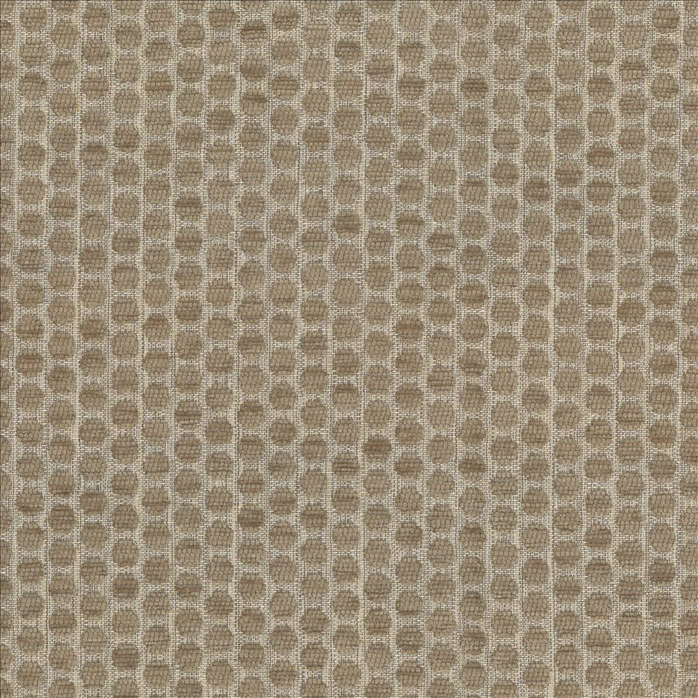 Delightful Dots Pewter by Kasmir Designer Fabric 1437 42% Acrylic 33% Polyester 25% Cotton TURKEY 31,000 Martindale Cycles Horizontal: 1 inches and Vertical: 5/8 inches 54 - Swanky Fabrics -