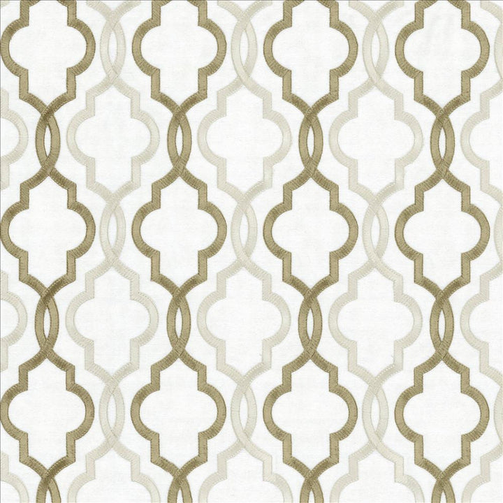 Della Ivory  by Kasmir Designer Fabric 5156 88% Rayon
12% Polyester
 INDIA Not Tested Horizontal: 4 6/8 inches and Vertical: 6 3/8 inches 51  - Swanky Fabrics -