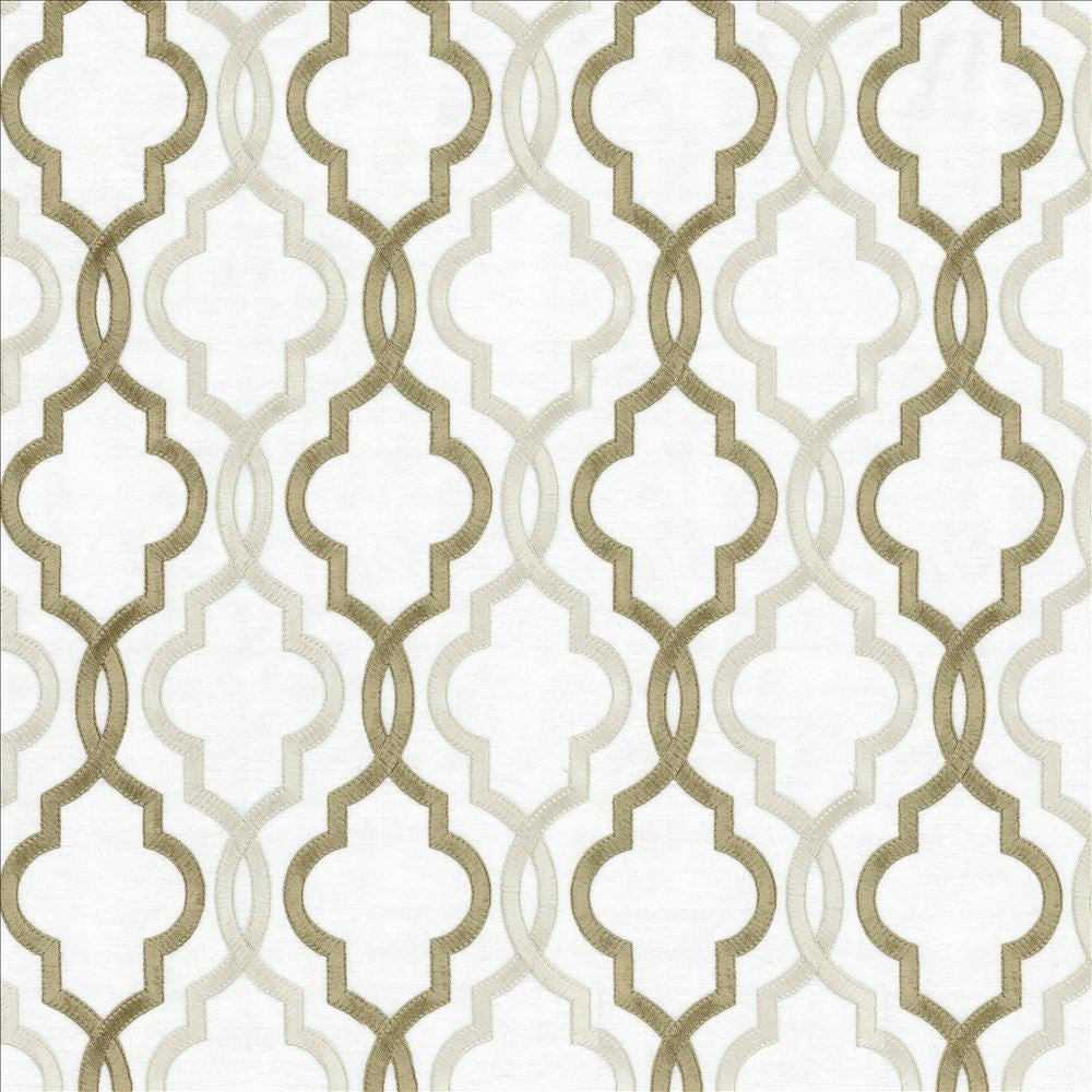 Della Ivory by Kasmir Designer Fabric See sample 88% Rayon
12% Polyester
 INDIA Not Tested </p><p>Repeat: Horizontal: 4 6/8 inches and Vertical: 6 3/8 inches 51 - Swanky Fabrics -