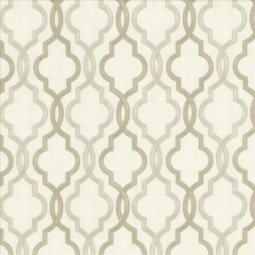 Della Platinum by Kasmir Designer Fabric 5156 88% Rayon
12% Polyester
 INDIA </p><p>Repeat: Horizontal: 4 6/8 inches and Vertical: 6 3/8 inches 51 - 56 - Swanky Fabrics -