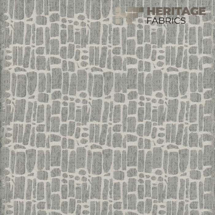 Delray Cement by Heritage Designer Fabric - 100% Polyester India 3,000 Horizontal: 3.25" and Vertical: 3" 54" - Swanky Fabrics -