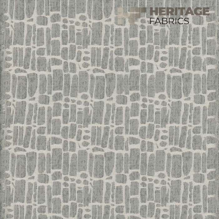 Delray Cement by Heritage Fabric - 100% Polyester USA or Imported Horizontal: and Vertical: 55" - Fabric Carolina -