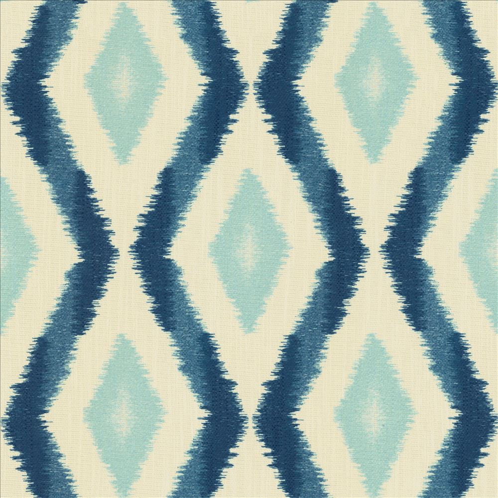 Denpasar Clarity by Kasmir Designer Fabric See sample 100% Polyester
 CHINA 100,000 Wyzenbeek Double Rubs </p><p>Repeat: Horizontal: 8 4/8 inches and Vertical: 11 inches 54 - Swanky Fabrics -