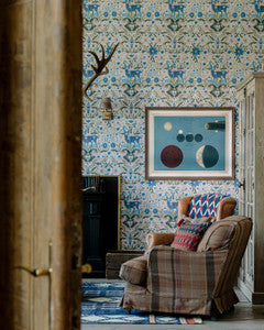 Mind the Gap Wallpaper Mind The Gap   DER KÖNIG Light Blue   (WP20706)
