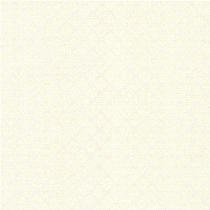 Diamond Daze Ivory by Kasmir Designer Fabric 5083 78% Polyester
22% Viscose
 INDIA </p><p>Repeat: Horizontal: 7/8 inches and Vertical: 7/8 inches 53 - Swanky Fabrics -