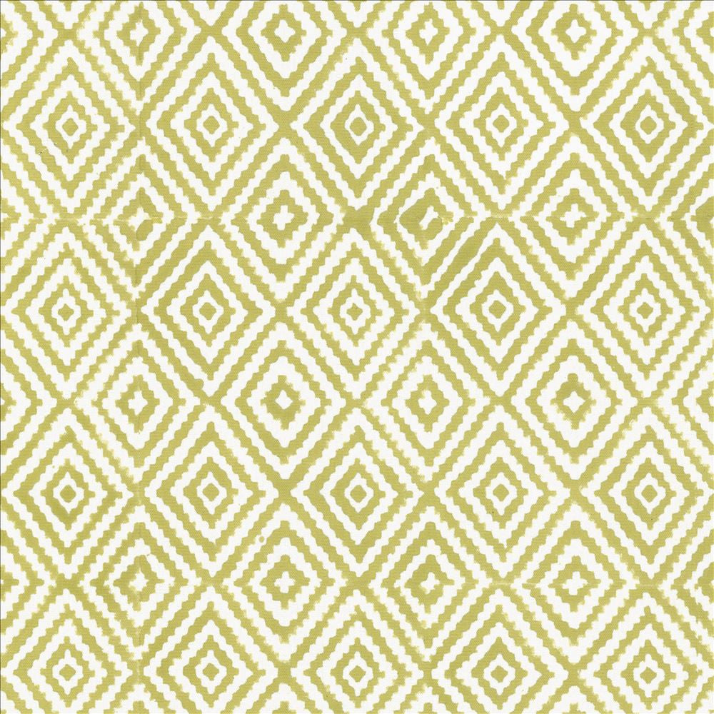 Diamond Steps Kiwi by Kasmir Designer Fabric 5124 90% Cotton
10% Linen
 INDIA </p><p>Repeat: Horizontal: 3 4/8 inches and Vertical: 4 2/8 inches 54 - Swanky Fabrics -