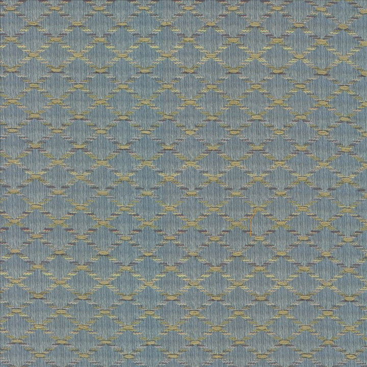 Diamonside Sea by Kasmir Designer Fabric 5089 55% Polyester
45% Rayon
 CHINA </p><p>Repeat: Horizontal: 1 2/8 inches and Vertical: 4/8 inches 55 - Swanky Fabrics -