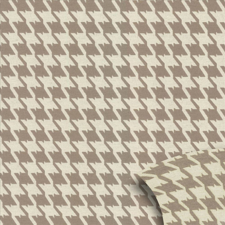 Dog Run Truffle by Kasmir Designer Fabric 5083 85% Cotton
15% Polyester
 CHINA </p><p>Repeat: Horizontal: 7/8 inches and Vertical: 7/8 inches 57 - Swanky Fabrics -