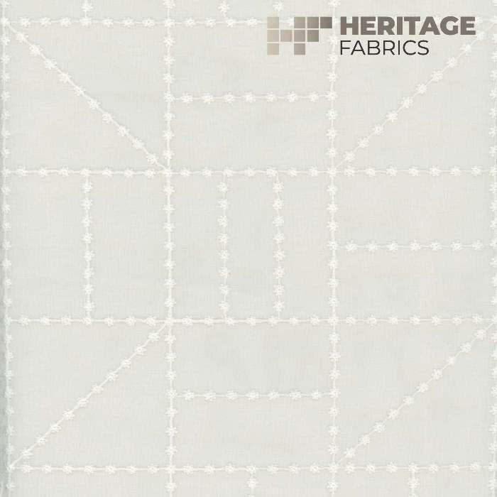 Dominoes Tussah by Heritage Designer Fabric - 100% Polyester Turkey Horizontal: 13.5" and Vertical: 6.25" 54" - Swanky Fabrics -