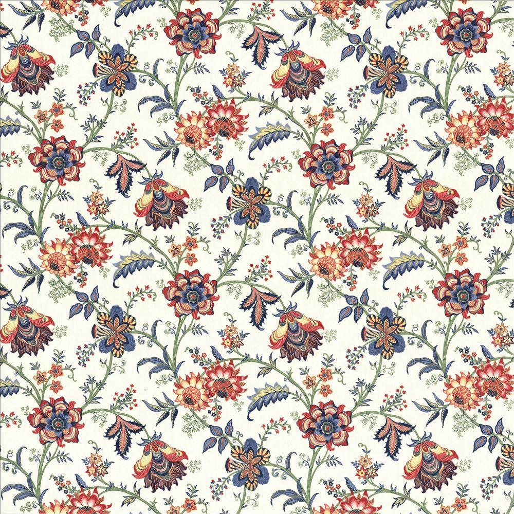 Dougherty Jewel by Kasmir Designer Fabric 5080 100% Cotton
 USA 15,000 Wyzenbeek Double Rubs </p><p>Repeat: Horizontal: 18 inches and Vertical: 18 inches 54 - Swanky Fabrics -