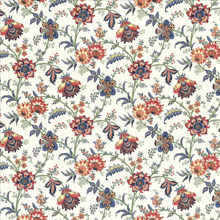 Dougherty Jewel by Kasmir Designer Fabric 5080 100% Cotton
 USA 15,000 Wyzenbeek Double Rubs </p><p>Repeat: Horizontal: 18 inches and Vertical: 18 inches 54 - Swanky Fabrics -