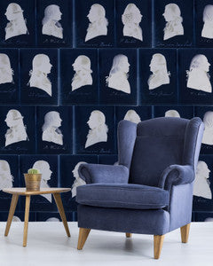 Mind the Gap Wallpaper Mind The Gap   DUTCH PORTRAITS Blue   (WP20186)
