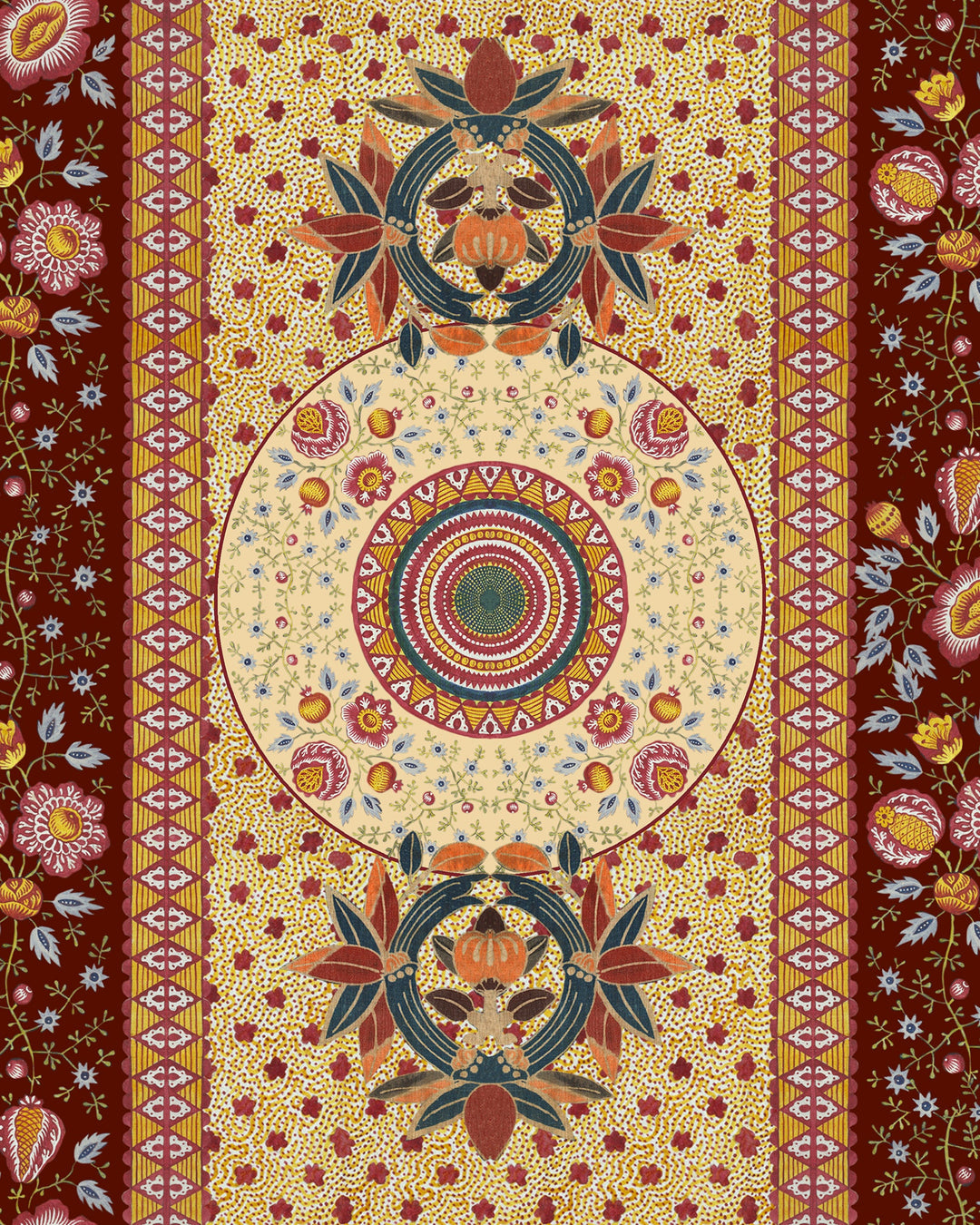 Erbstück Burgunder wallpaper by Mind the Gap (WP20703), swatch