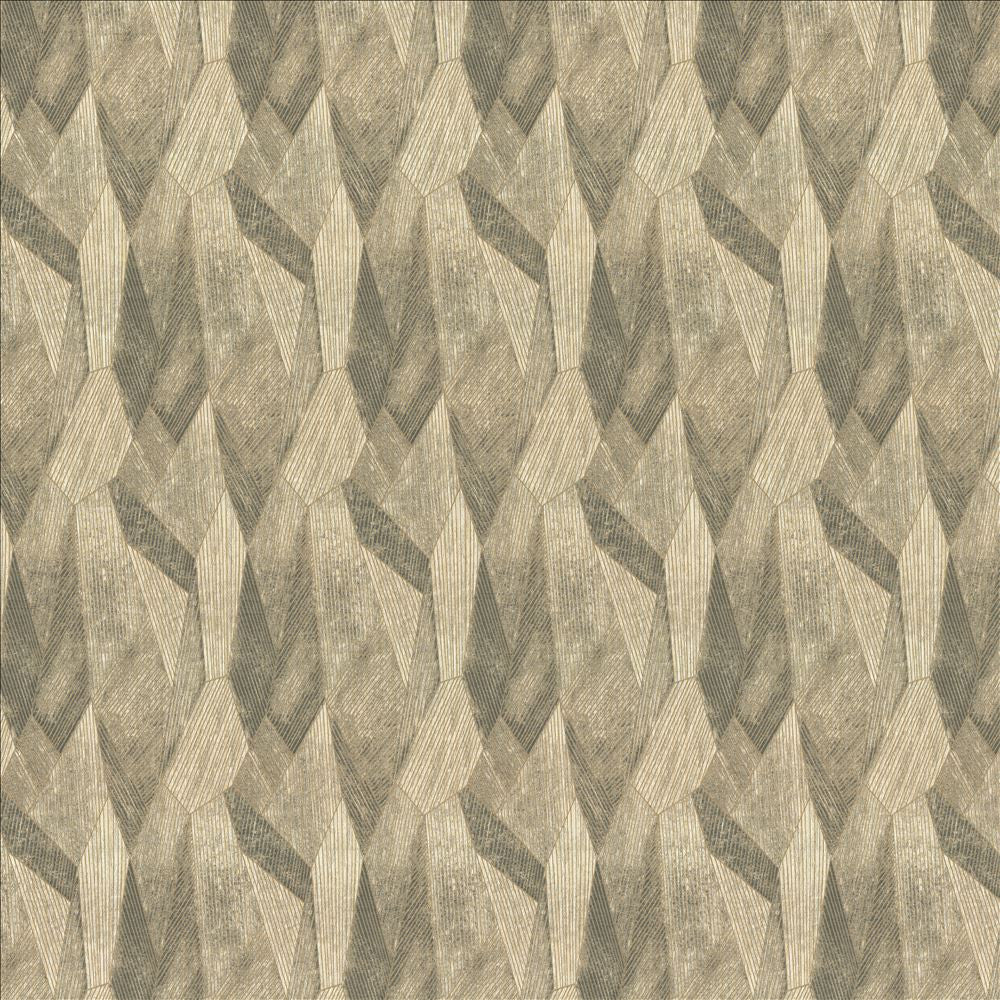 Echelon Gunmetal by Kasmir Designer Fabric 1462 58% Polyester
42% Cotton
 INDIA </p><p>Repeat: Horizontal: 9 1/8 inches and Vertical: 24 inches 54 - Swanky Fabrics -