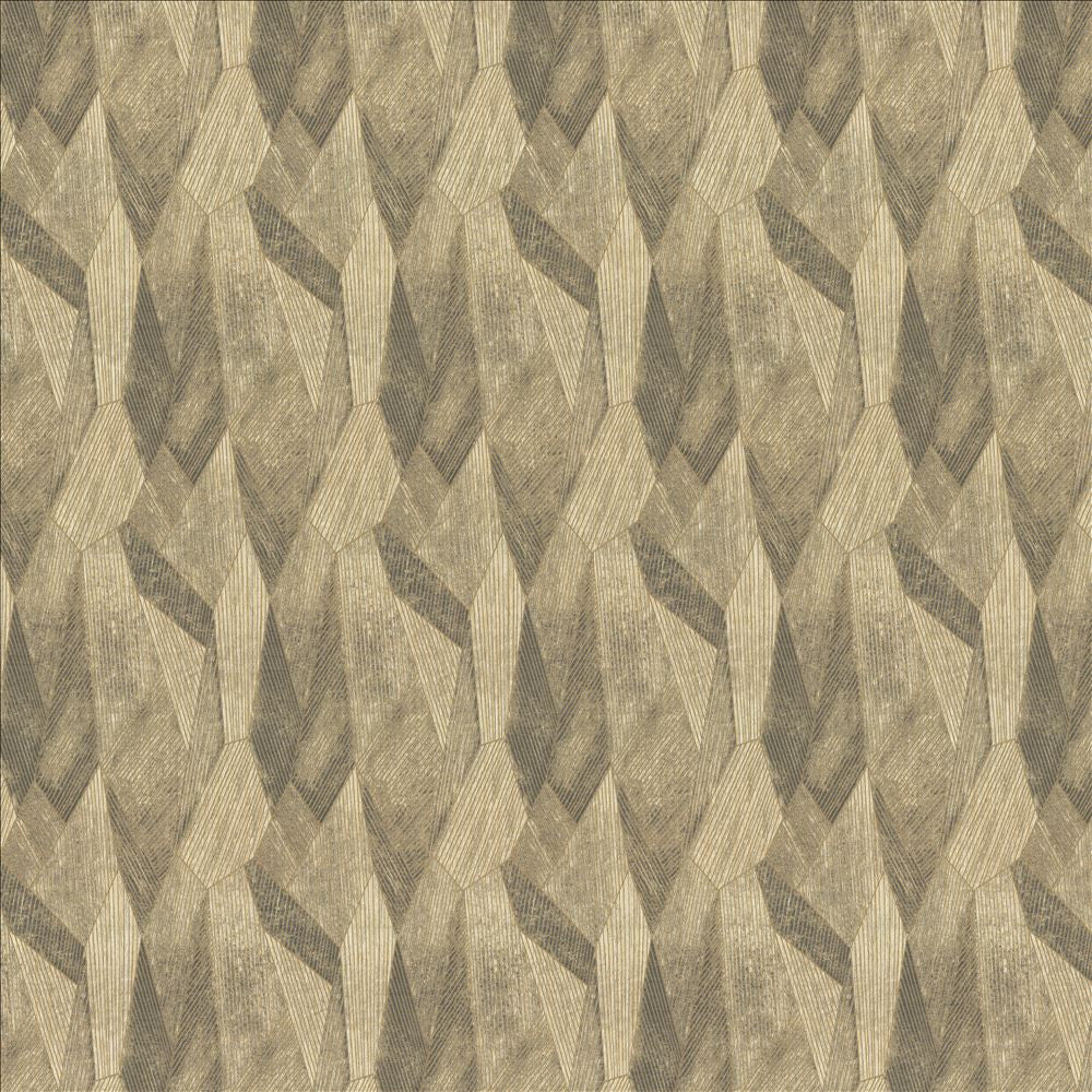 Echelon Gunmetal by Kasmir Designer Fabric See sample 58% Polyester
42% Cotton
 INDIA 30,000 Wyzenbeek Double Rubs </p><p>Repeat: Horizontal: 9 1/8 inches and Vertical: 24 inches 54 - Swanky Fabrics -