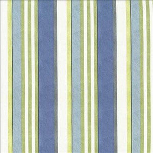 Kasmir Fabric Edgemere Stripe Bluebell