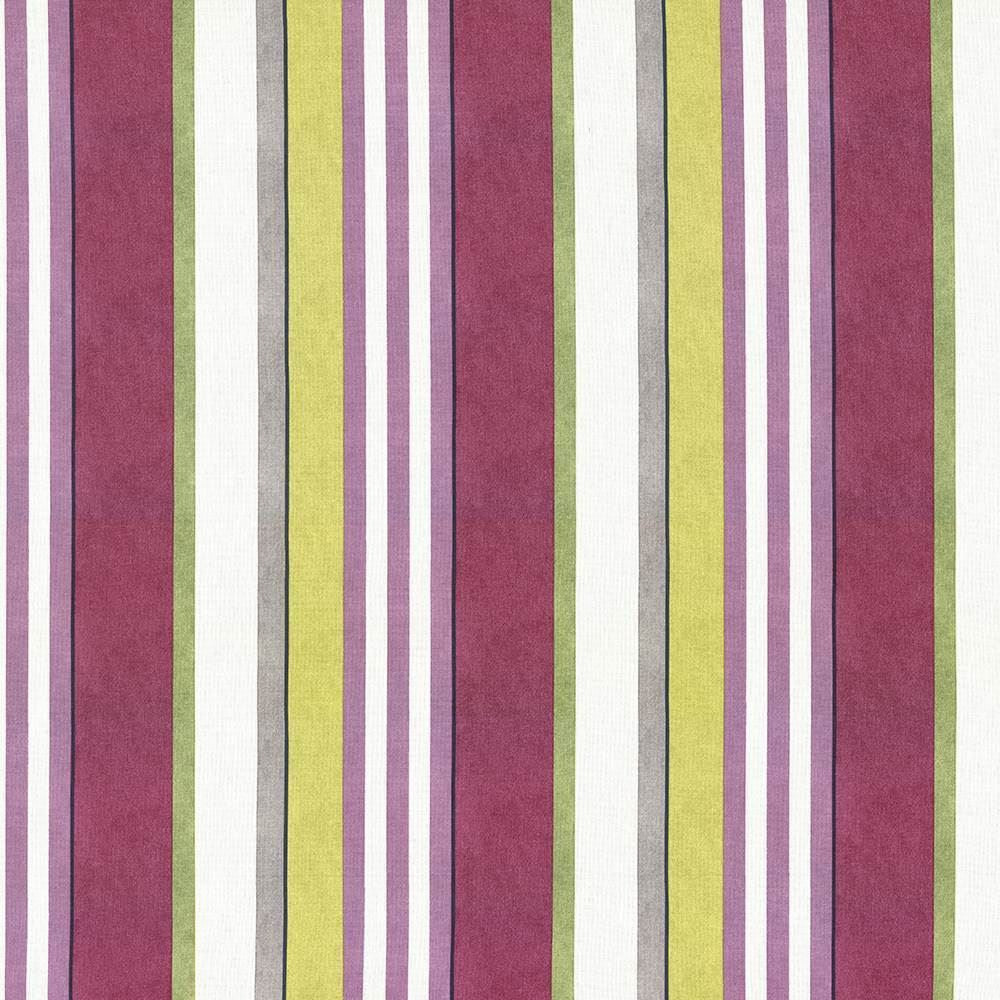 Edgemere Stripe Damson  by Kasmir Designer Fabric 5075 100% Cotton
 UNITED KINGDOM Not Tested Horizontal: 13 5/8 inches and Vertical: N/A 54  - Swanky Fabrics -