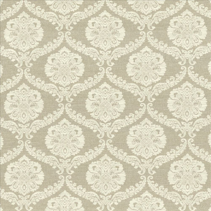 Elegant Sterling by Kasmir Designer Fabric 1451 60% Viscose
40% Polyester
 CHINA Not Tested </p><p>Repeat: Horizontal: 15 3/8 inches and Vertical: 13 6/8 inches 56 - Swanky Fabrics -