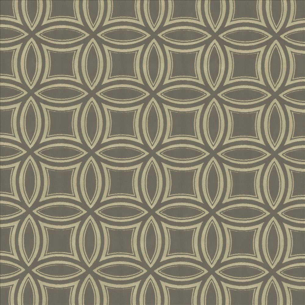 Embossed Charcoal by Kasmir Designer Fabric 5118 100% Polyester USA 33,000 Wyzenbeek Double Rubs Horizontal: 3 5/8 inches and Vertical: 3 4/8 inches 57 - Swanky Fabrics -