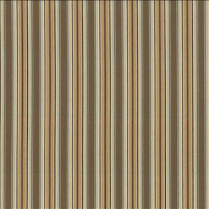 Kasmir Fabric Englewood Stripe Brownstone