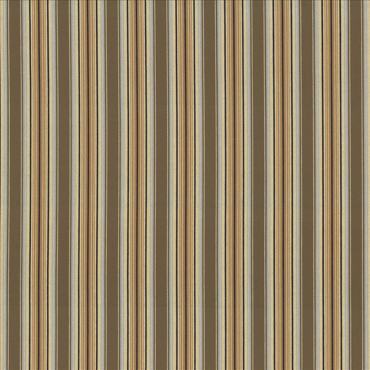 Englewood Stripe Brownstone by Kasmir Designer Fabric 1438 100% Cotton
 TURKEY </p><p>Repeat: Horizontal: 3 1/8 inches and Vertical: N/A 56 - 57 - Swanky Fabrics -