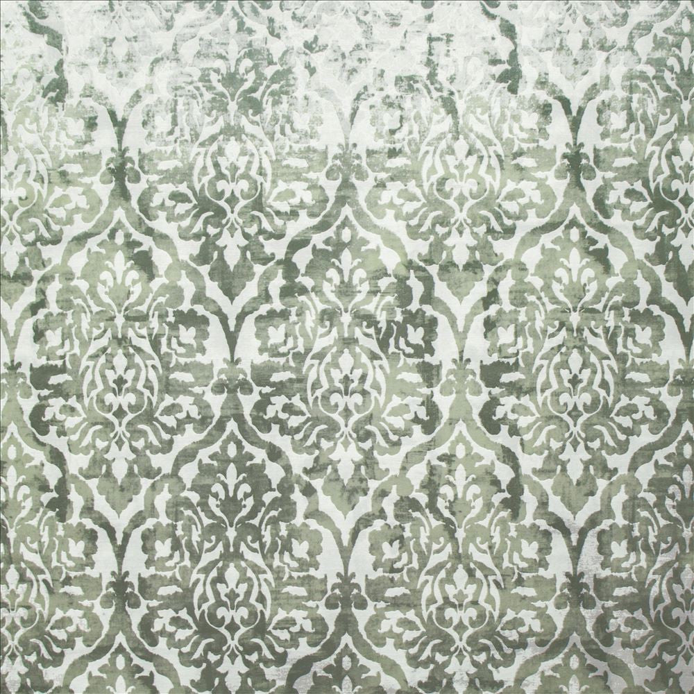Envious Mint by Kasmir Designer Fabric 1453 35% Rayon
33% Polyester
32% Cotton
 INDIA 50,000 Wyzenbeek Double Rubs </p><p>Repeat: Horizontal: 9 2/8 inches and Vertical: 18 6/8 inches 56 - Swanky Fabrics -