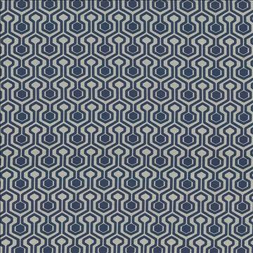Escada Azure by Kasmir Designer Fabric 5072 100% Polyester CHINA 15,000 Wyzenbeek Double Rubs H: 3 4/8 inches, V: 3 2/8 inches 56 - 57 - Swanky Fabrics - Kasmir