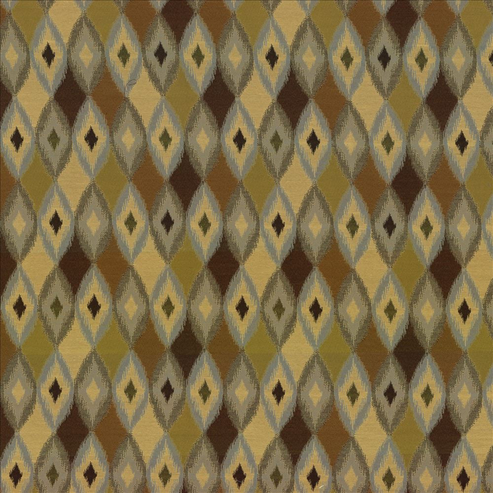 Esperanto Cognac by Kasmir Designer Fabric 5068 100% Polyester
 CHINA </p><p>Repeat: Horizontal: 15 inches and Vertical: 11 4/8 inches 54 - 59 - Swanky Fabrics -
