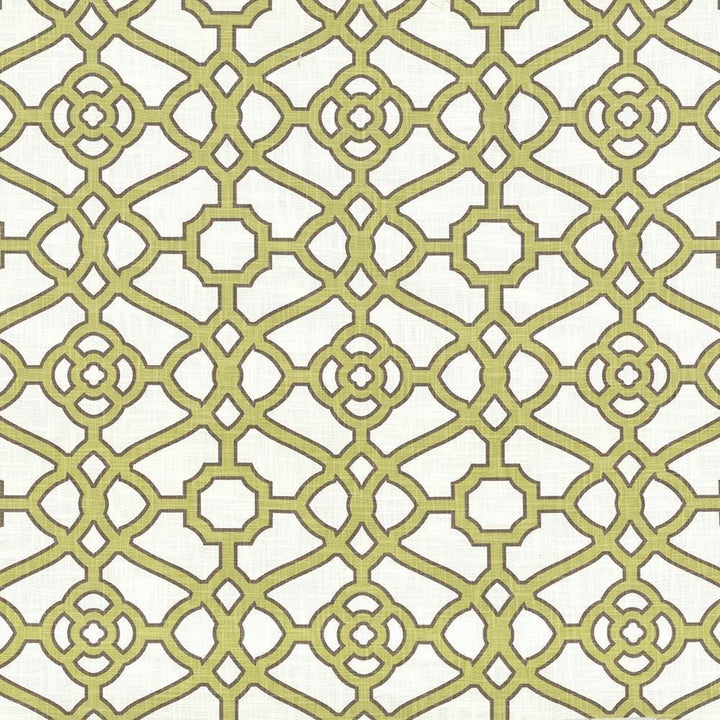 Esquire Kiwi by Kasmir Designer Fabric 5063 100% Cotton USA 15,000 Wyzenbeek Double Rubs Horizontal: 13 4/8 inches and Vertical: 13 4/8 inches 54 - Swanky Fabrics -