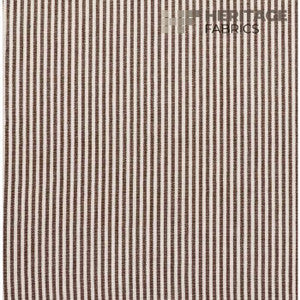 Roth & Tompkins Fabric Essex Chocolate