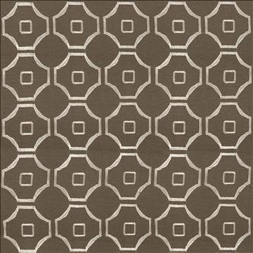 Exmore Taupe by Kasmir Designer Fabric 5068 100% Polyester Embroidery Contents 100% Polyester CHINA Not Tested H: 3 6/8 inches, V: 3 6/8 inches 57 - 58 - Swanky Fabrics - Kasmir
