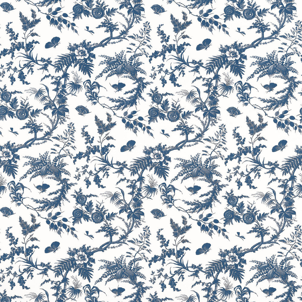 Newlands Toile Blue AF57837 by Anna French Fabric Anna French Fabric Newlands Toile Blue AF57837Fabric Bristol </p><p>Repeat: V: 35.50" (90.17 cm) 54.00" (137.16 cm) - Fabric Carolina -
