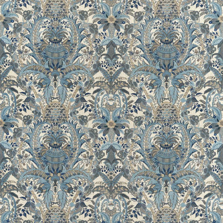 Narbeth Slate and Grey AF57862 by Anna French Fabric Anna French Fabric Narbeth Slate and Grey AF57862Fabric Bristol </p><p>Repeat: V: 26.25" (66.68 cm) 54.00" (137.16 cm) - Fabric Carolina -