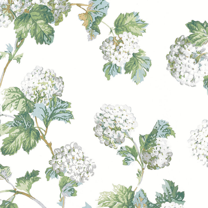Sussex Hydrangea White and Green AT57849 by Anna French Wallpaper Anna French Wallpaper Sussex Hydrangea White and Green AT57849Wallpaper Bristol </p><p>Repeat: V: 36.00"(91.44 cm) 27.00"(68.58 cm) - Fabric Carolina -