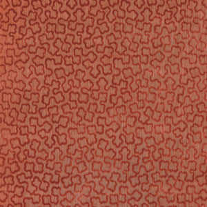 Anna French Fabric Trefolia Velvet Paprika AW9248