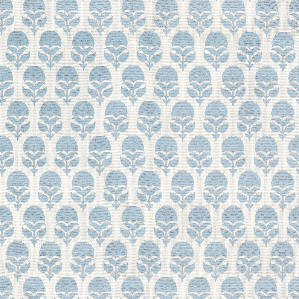 Marguerite Sky AW9229 by Anna French Fabric Anna French Fabric Marguerite Sky AW9229Fabric Camelot </p><p>Repeat: V: 6.87" (17.45 cm) 54.00" (137.16 cm) - Fabric Carolina -