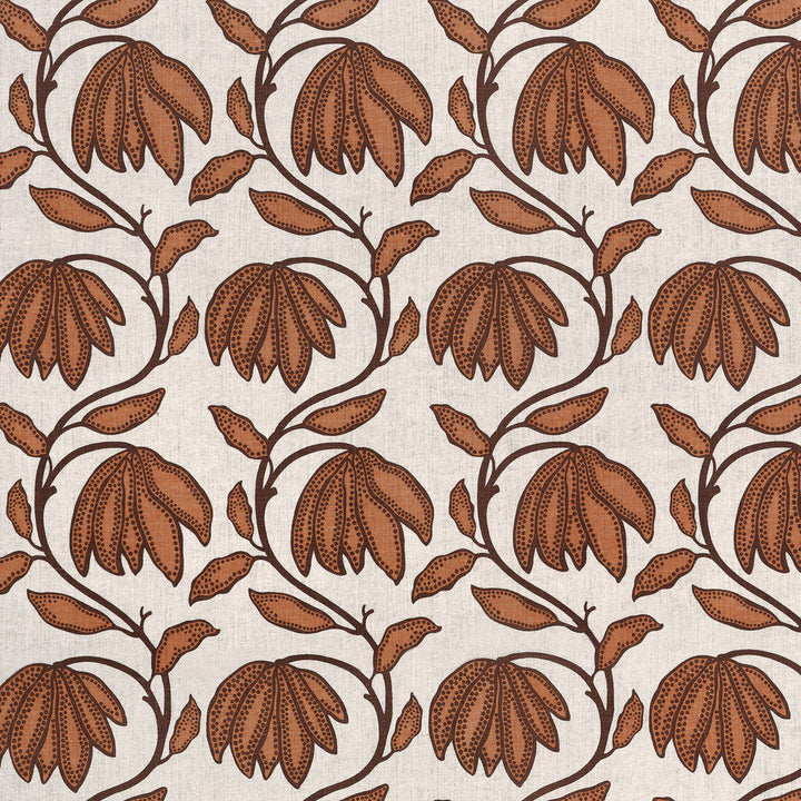 Desert Flower Ochre F912006 by Thibaut Fabric Thibaut Fabric Desert Flower Ochre F912006Fabric Vista </p><p>Repeat: V: 16.00" (40.64 cm) 54.00" (137.16 cm) - Fabric Carolina -