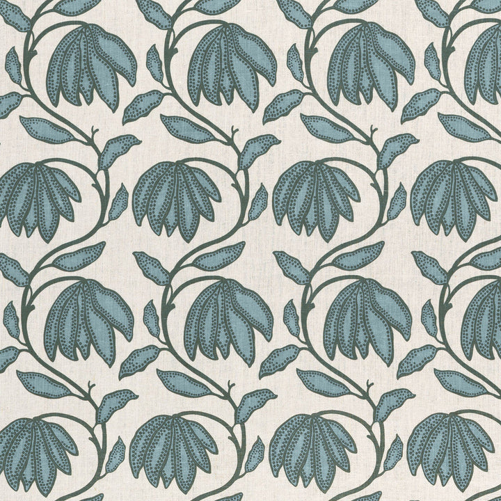 Desert Flower Wild Sage F912008 by Thibaut Fabric Thibaut Fabric Desert Flower Wild Sage F912008Fabric Vista </p><p>Repeat: V: 16.00" (40.64 cm) 54.00" (137.16 cm) - Fabric Carolina -