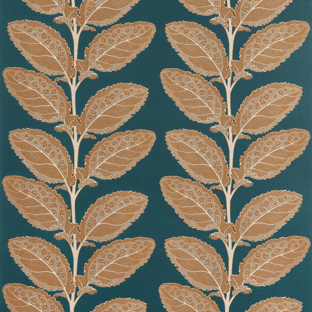 Lacinato Ochre and Mineral F912037 by Thibaut Fabric Thibaut Fabric Lacinato Ochre and Mineral F912037Fabric Vista </p><p>Repeat: V: 19.50" (49.53 cm) 54.00" (137.16 cm) - Fabric Carolina -