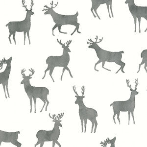 Thibaut Wallpaper Bucks Basalt Black T12061