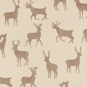 Thibaut Wallpaper Bucks Camel T12063