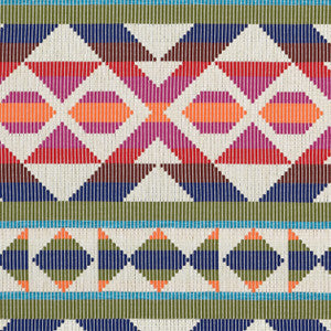 Thibaut Fabric Berber Blanket Fuchsia and Navy W712028